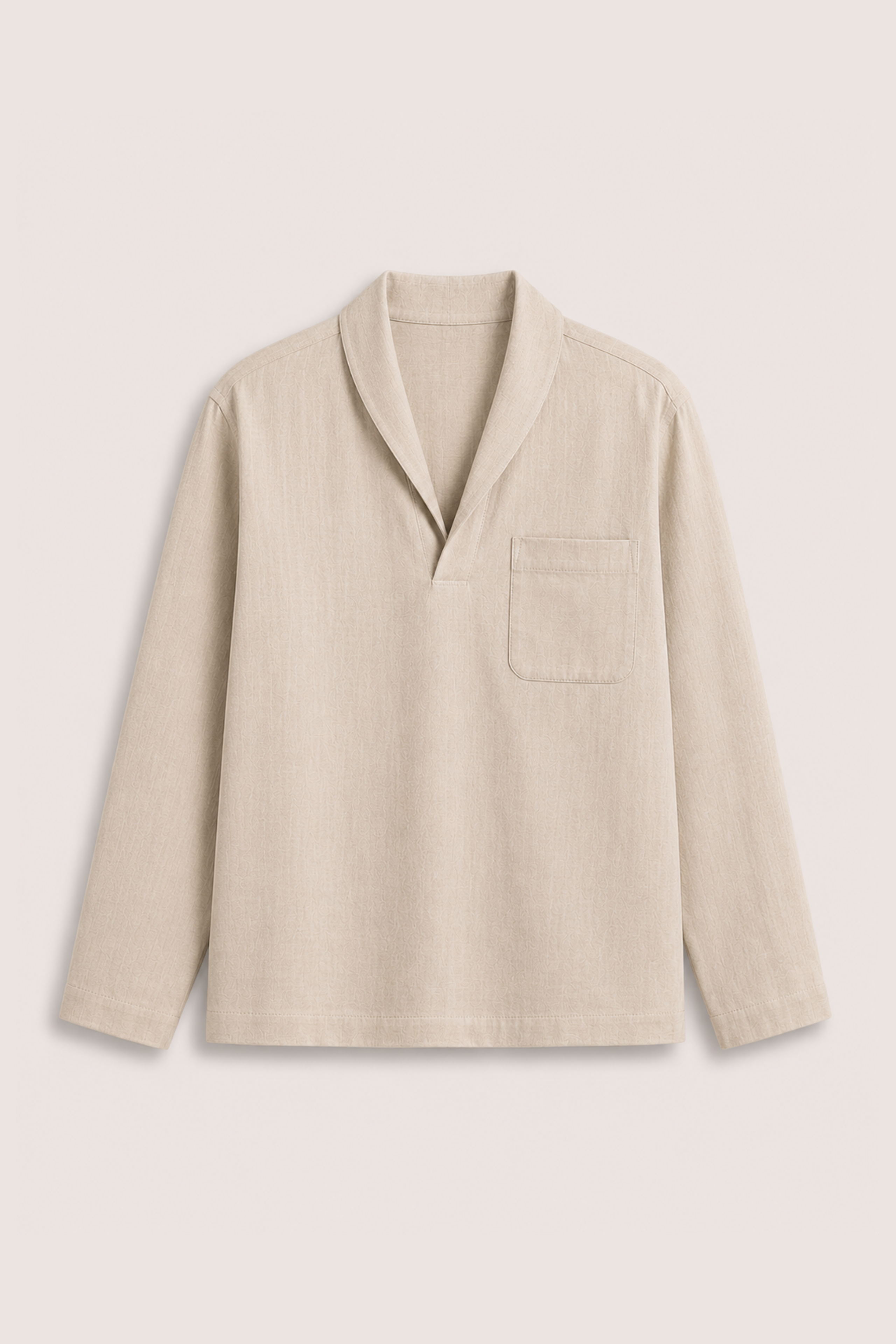 Warm Hours Long Sleeve Beige